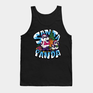 Santa panda Tank Top